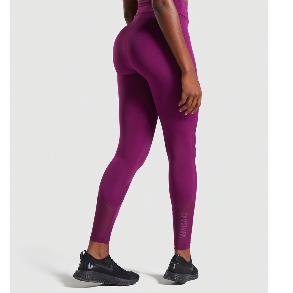 mesh layer leggings by Gymshark
